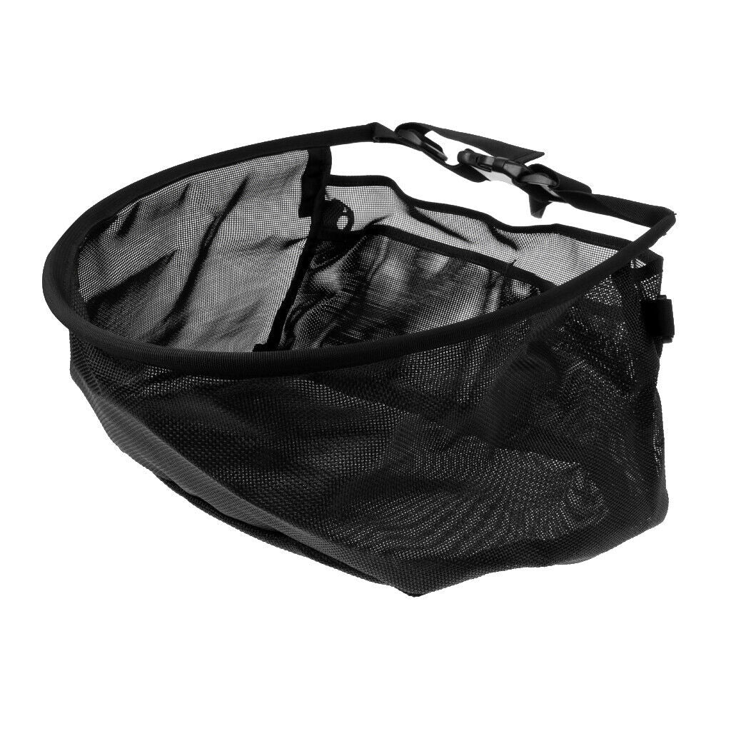 Nylon Stripping Basket Fly Fishing Line Orgnizer Net Case Belt Pouch