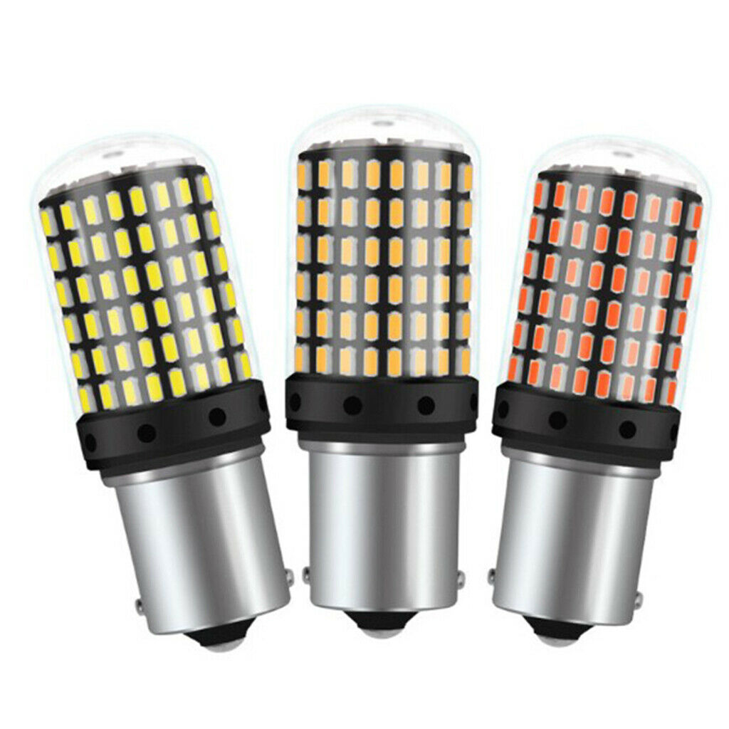 2 Pieces Led Bulb 3014 144smd 1156 Auto Car Turn Signal Light 12V