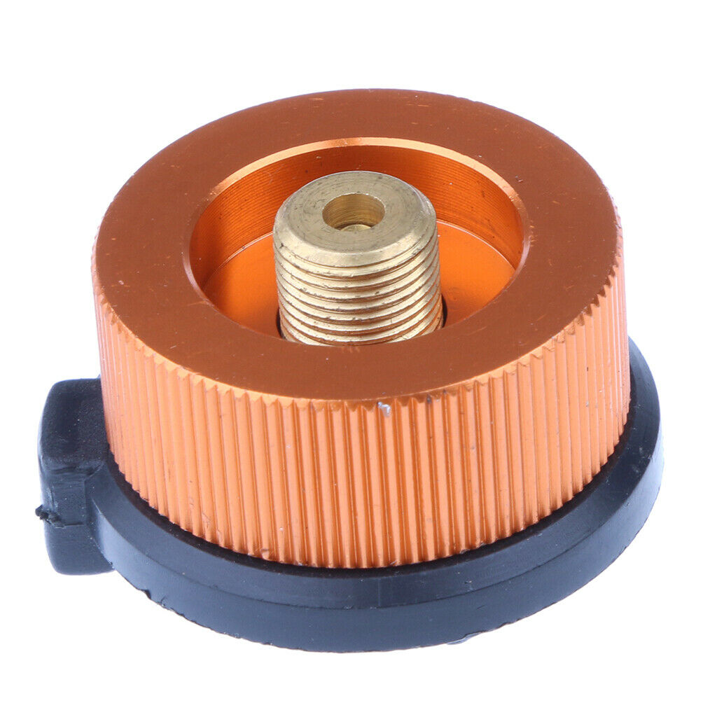 Gas Bottle Adaptor Transfer Nozzle Connector for BBQ Camping Stove Burner