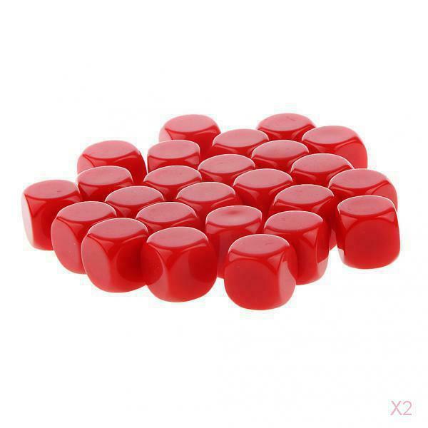 50 Piece Acrylic Dice Set for  Games