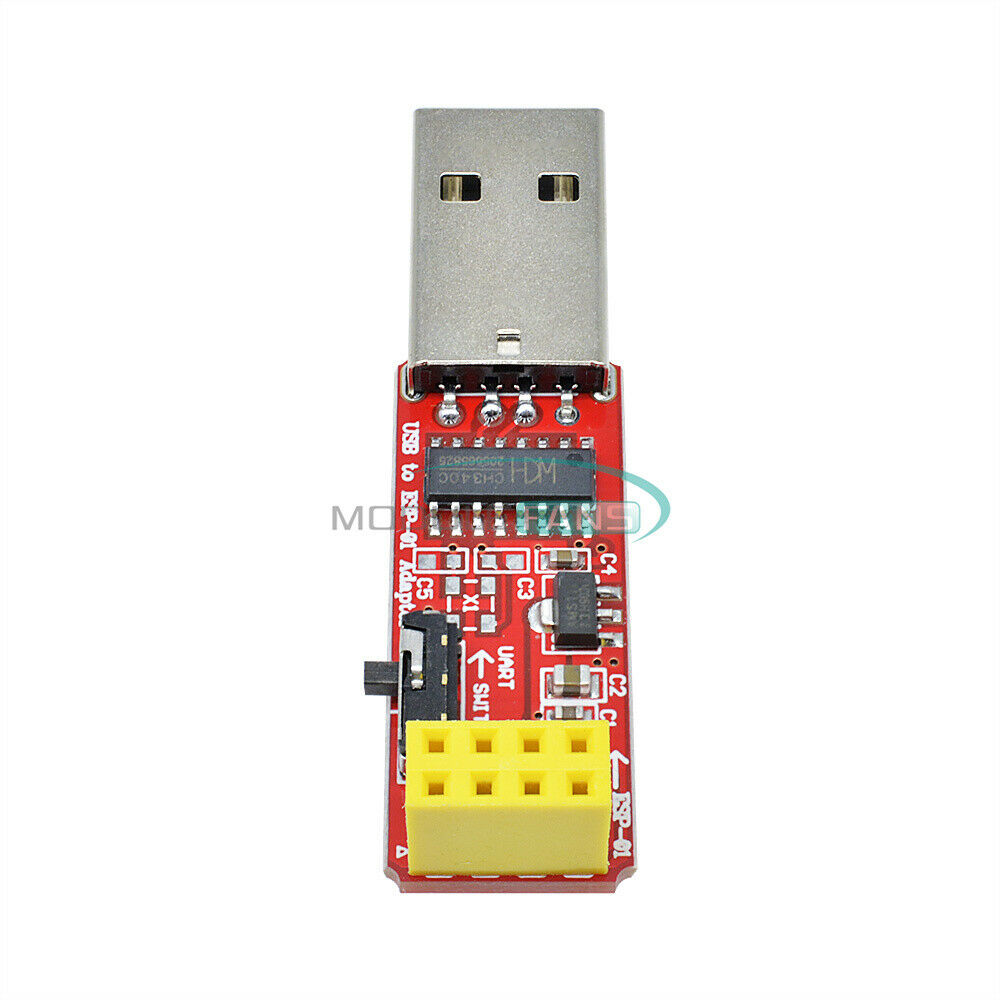 2PCS USB to ESP8266 ESP-01/01S Wireless Wifi Adapter Module with CH340G Driver