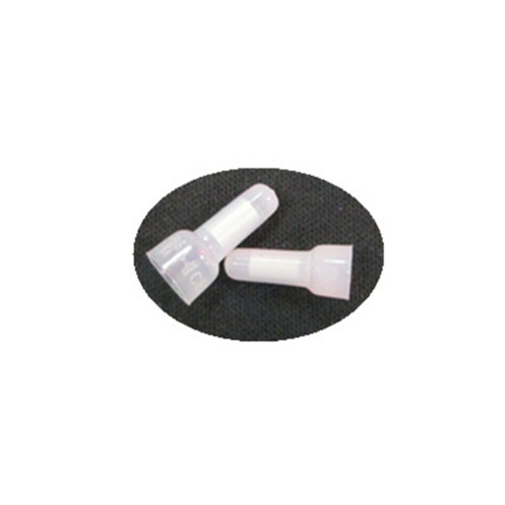 Set of 200pcs Closed End Crimp   22-18 & 22-14 AWG Wire Connector Terminal