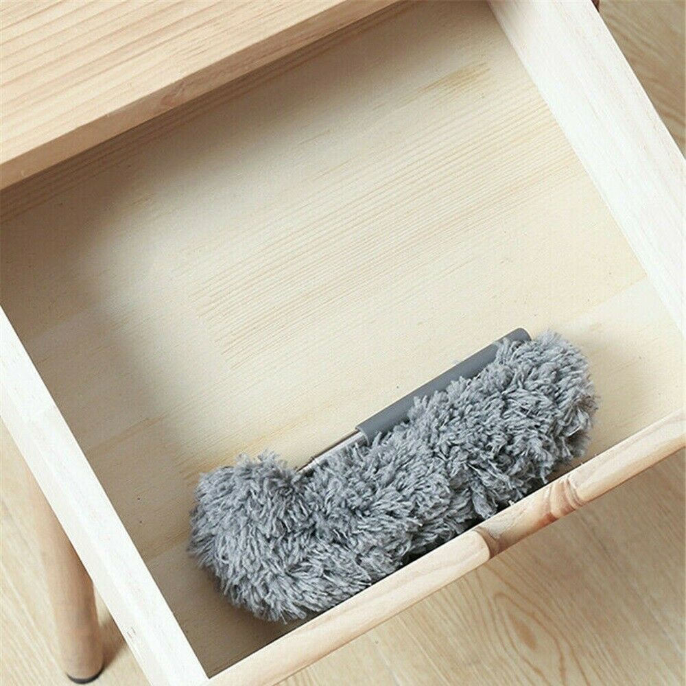 Extendable Feature Telescopic Long Handle Microfiber Ceiling Cleaning Brush Tool