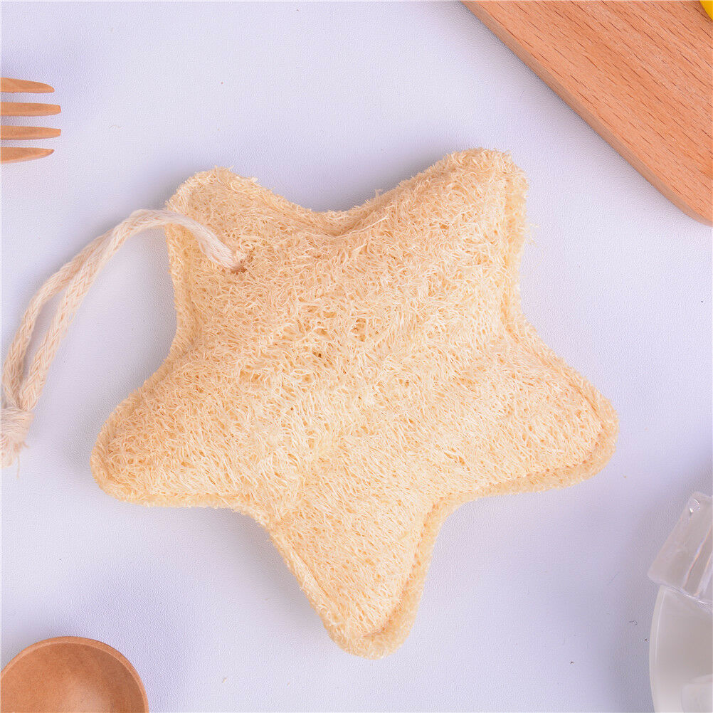 Star Loofah Luffa Loofa Bath Shower Washing Body Pot Sponge Cleaning Suppl.l8