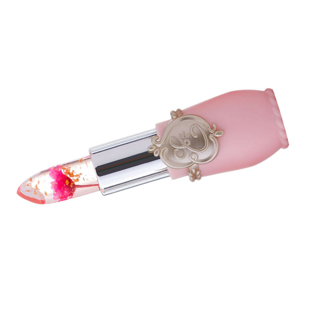 2 Pieces Jelly Flower Lipsticks - Color Changing with Temperature, Lipstick