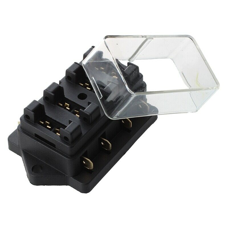 4 compartment fuse box fuse holder für Car Auto blade-type fuse 12V Plastic O4D3
