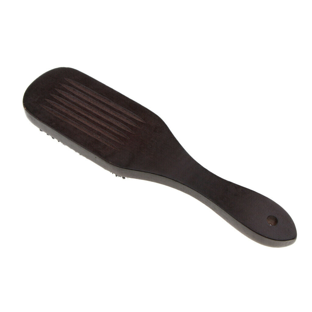 Wooden Handle Hair Brush Paddle Hairbrush for Long,Thick,Curly,Wavy,Dry Or