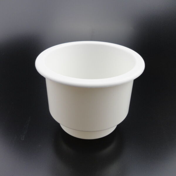 8PCS White Plastic Cup Drink Holders For Marine Boat RV Facilitate