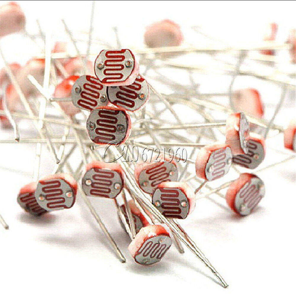 50Pcs Photoresistor 5528 GL5528 Photo Light Sensitive Resistor