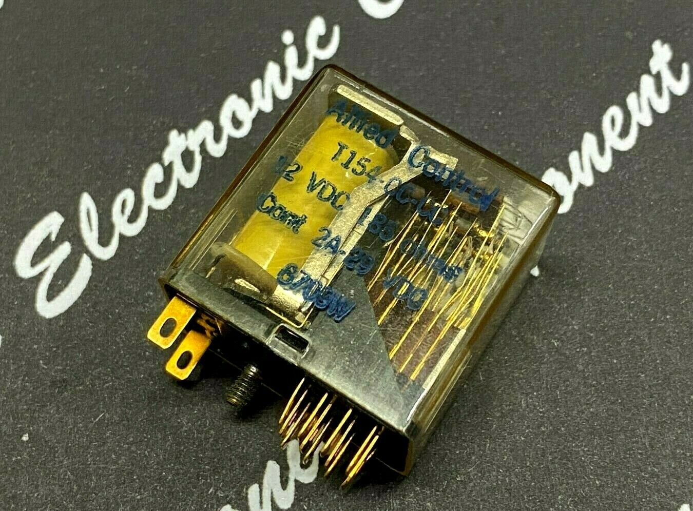 1pcs -  Allied Control T154-CC-CC 12V 185 ohms PDT Relay