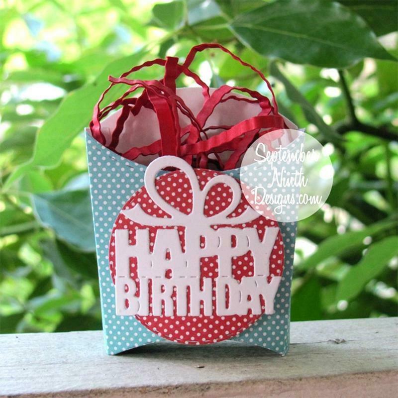 Happy Birthday Letters Cutting Die DIY Photo Album Cards Making Decorative Die