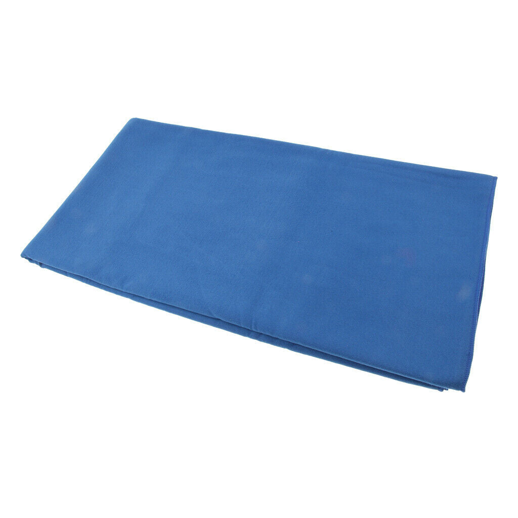 Microfiber Quick Dry Towel Ultra Absorbent Towel Swimming Beach Blue M