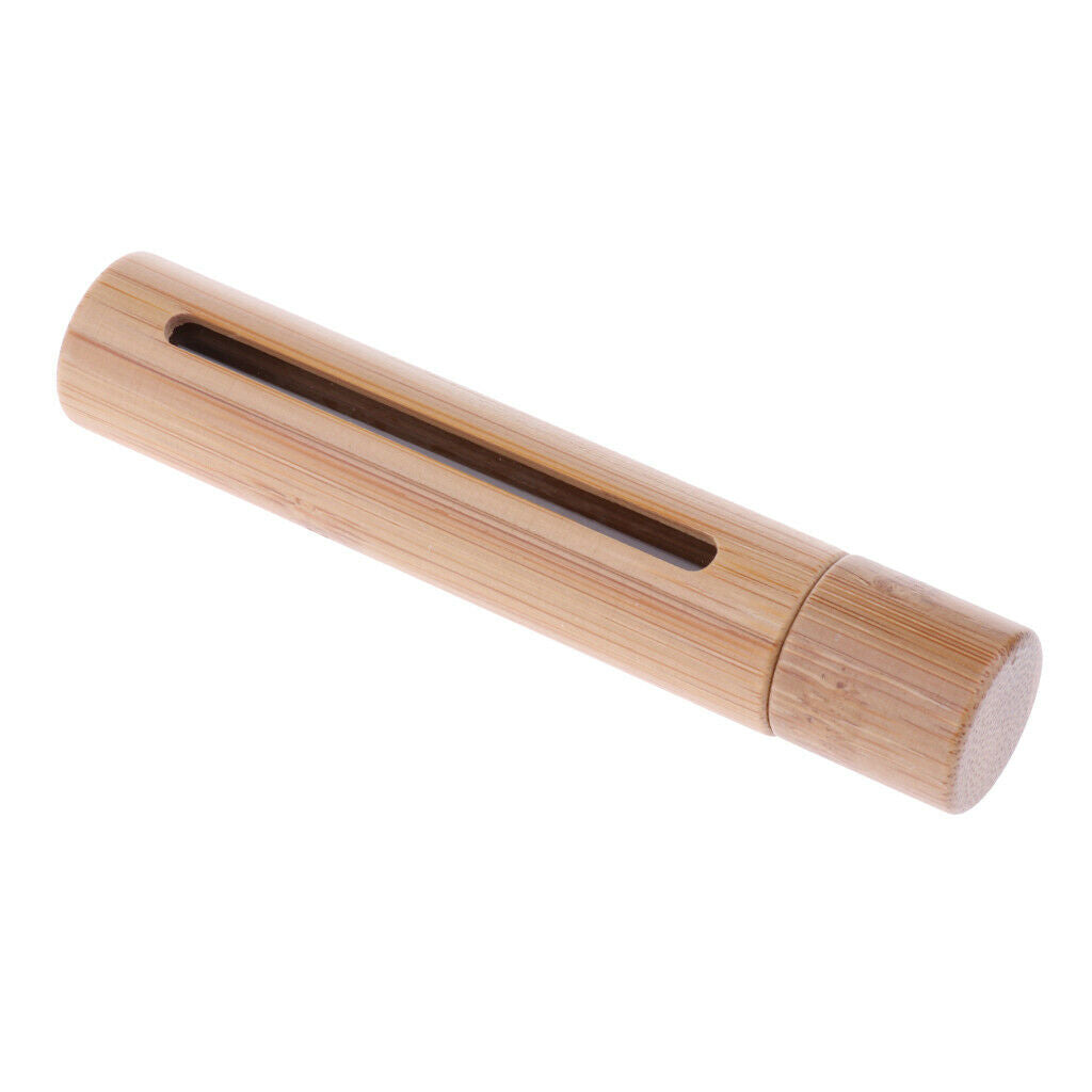 Portable Empty Bamboo Roller Bottles Refillable Essential Oil Container