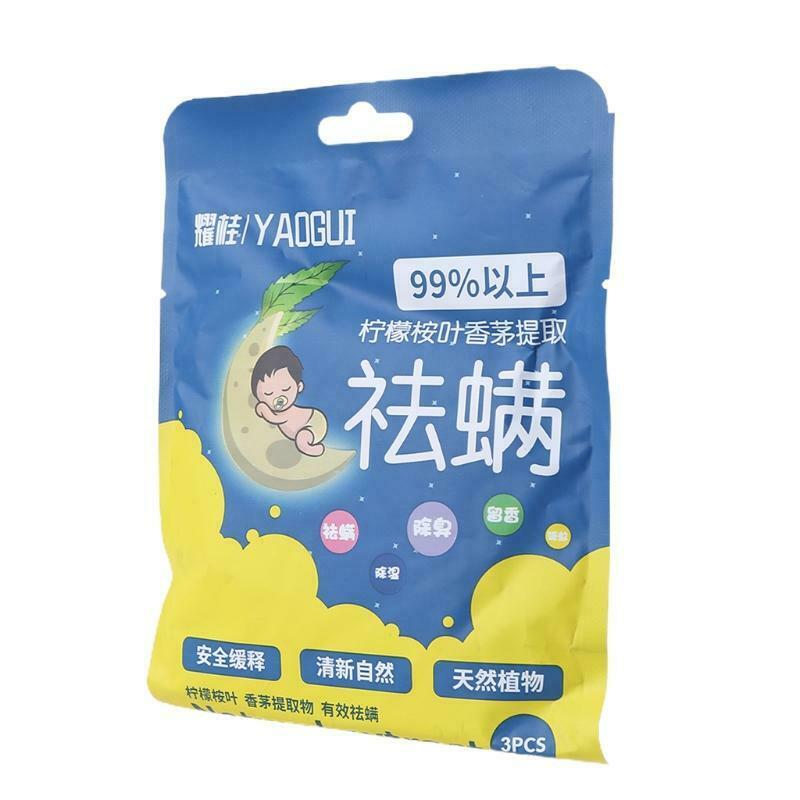 3 Bags Natural Herbal Mite Killer Household Insect Acarid Removal Package Safe