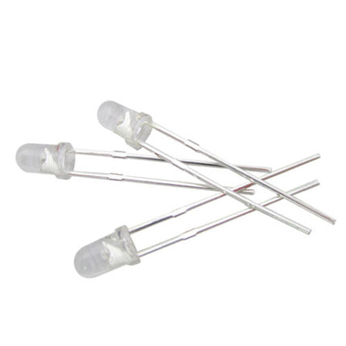 3mm white LED light 100pcs Light Emitting Diode