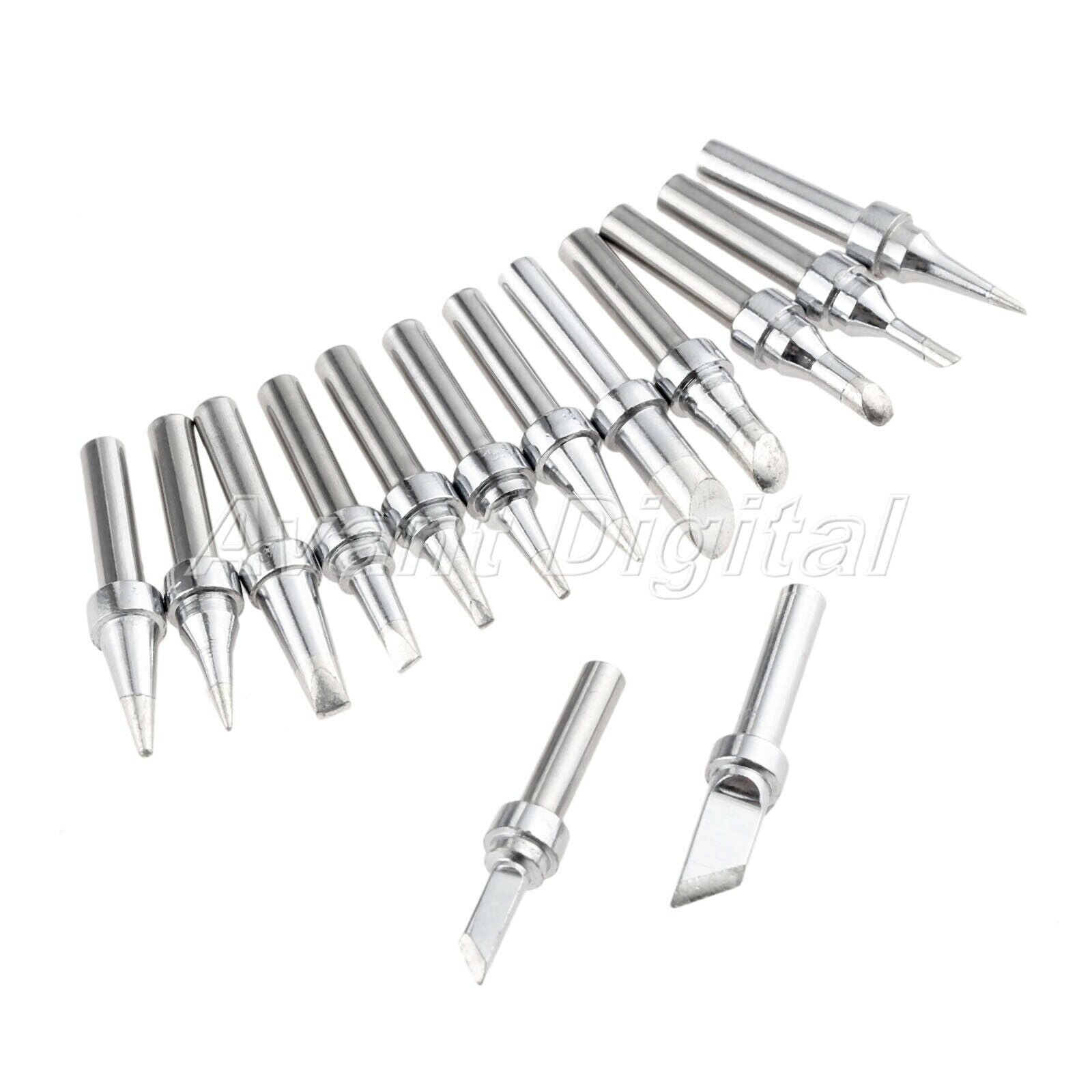 14pc/Pack Replace 200M-T Series Soldering Iron Tip for welding SOJ PLCC SOP QFP