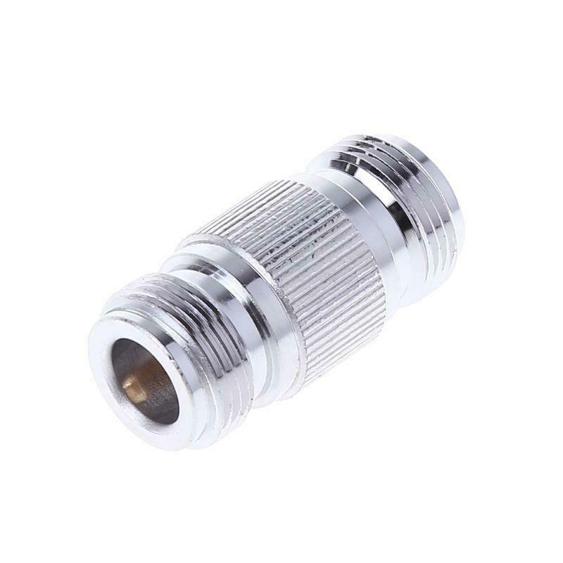 N-Type Double Female Jack Coupler RF WiFi Antenna Coax Adapter Barrel Connector