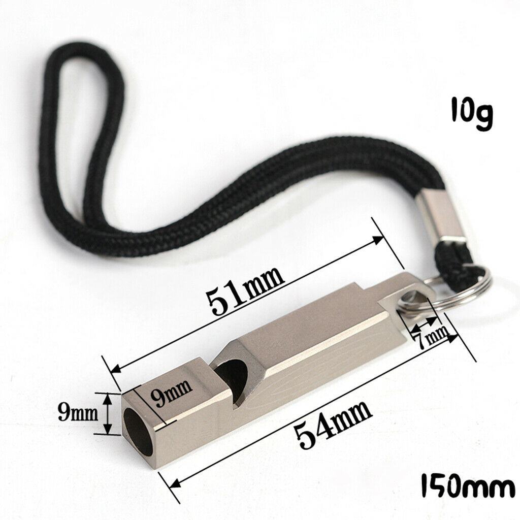 High Pitch Emergency Whistle Single Tube Loud for Hunting Dog Training