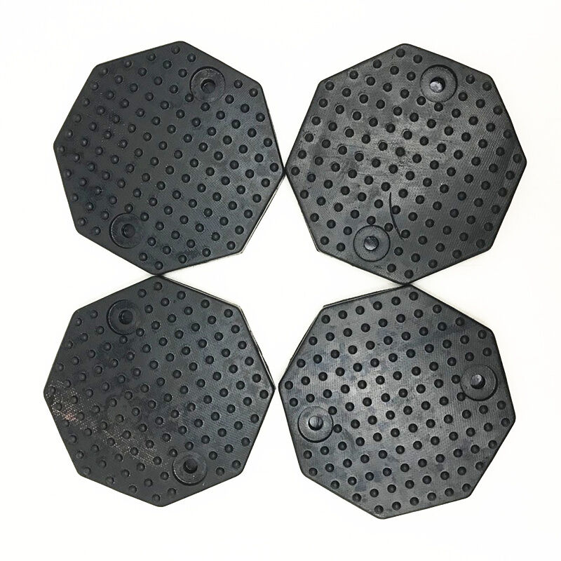 4pcs/set 135*10mm Black Rubber Arm Octagon Pad kit for Challenger Lift Lifts