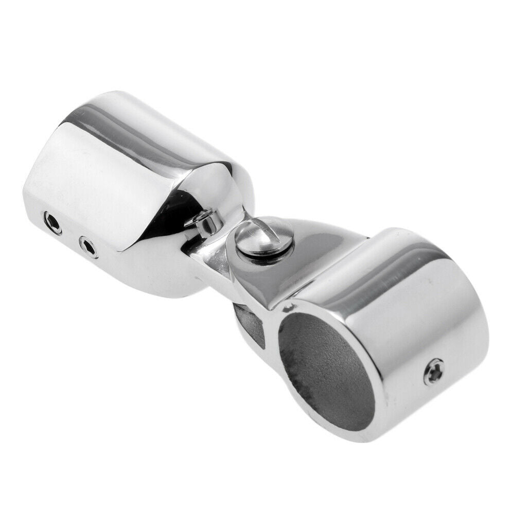 1x MARINE YACHT BOAT STAINLESS STEEL (25mm) EYE END   FOR BIMINI TOP FITTING