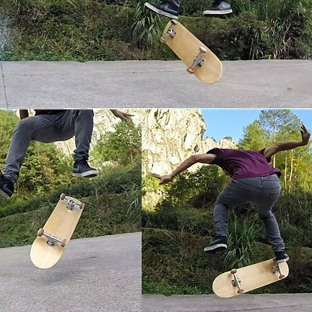 7Ply   Blank   Maple   8 . 0 "  Skateboard   Deck   Double   Concave   Longboard