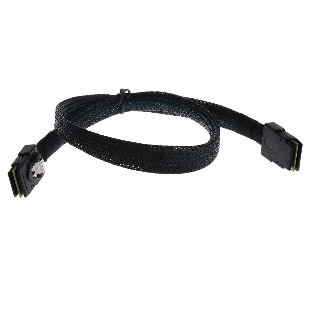 2x Internal Mini SAS SFF 8087 to SFF 8087 36 Pin Cable Male to Male 0.5M