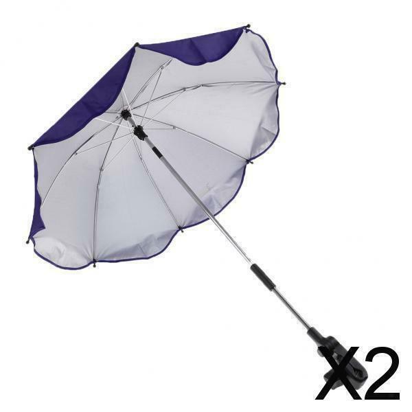 2X Sun Protection Waterproof Shelter Leisure Camping Hiking Canopy Purple