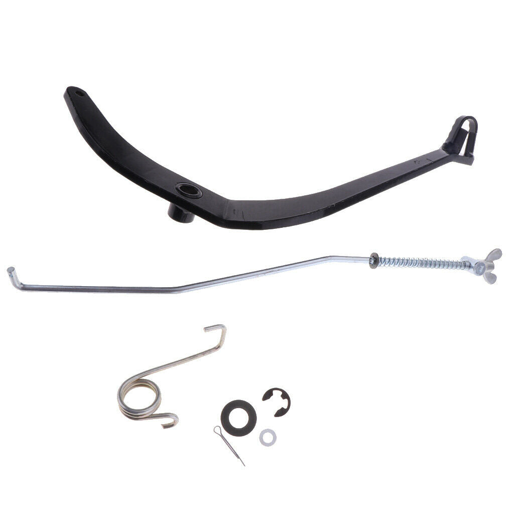 Rear Foot Brake Lever w/ Rod Kits Replace for Yamaha PW80 Motorcycle