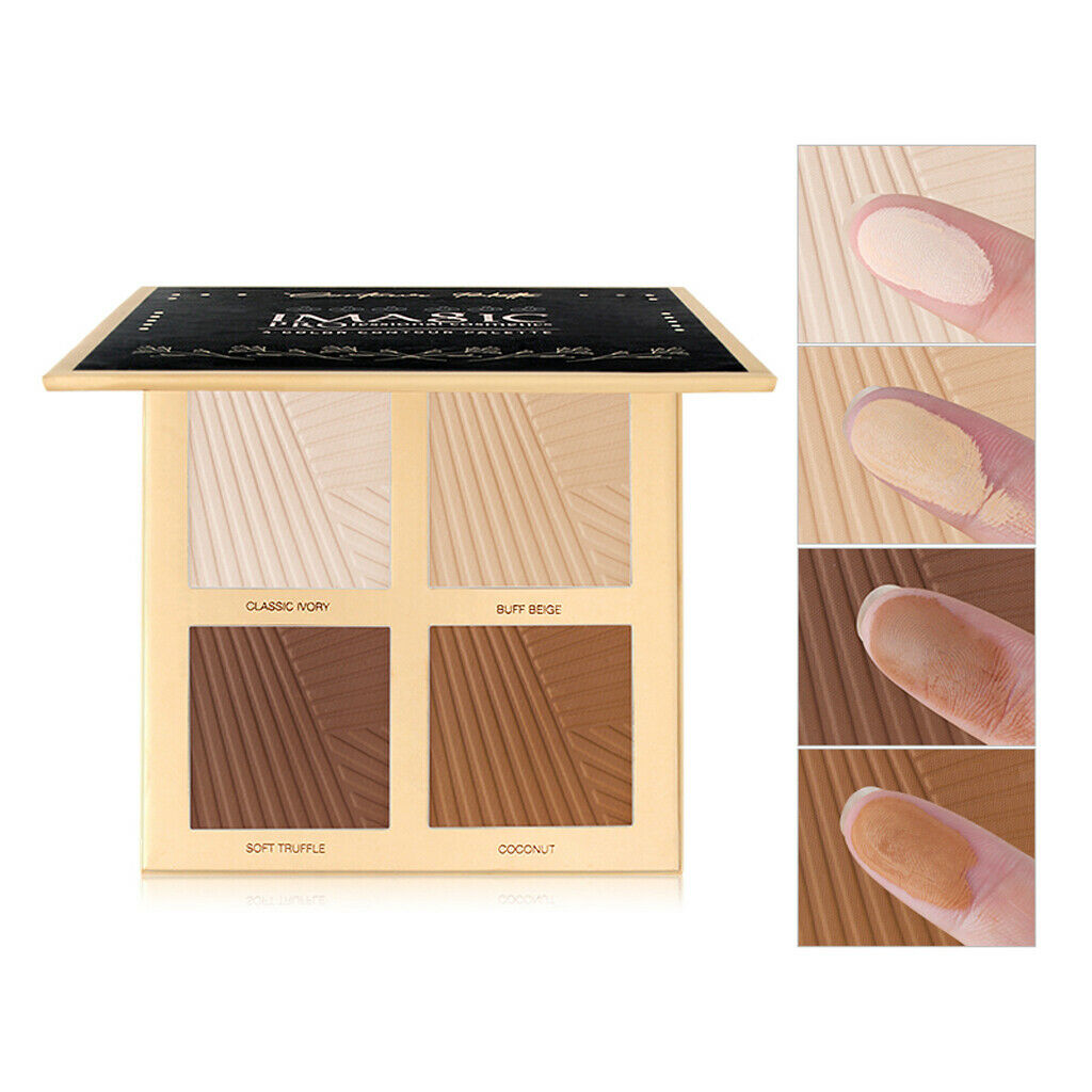 Makeup Silky Matte Bronzer Palette Long Lasting Face Contour Bronzing Powder
