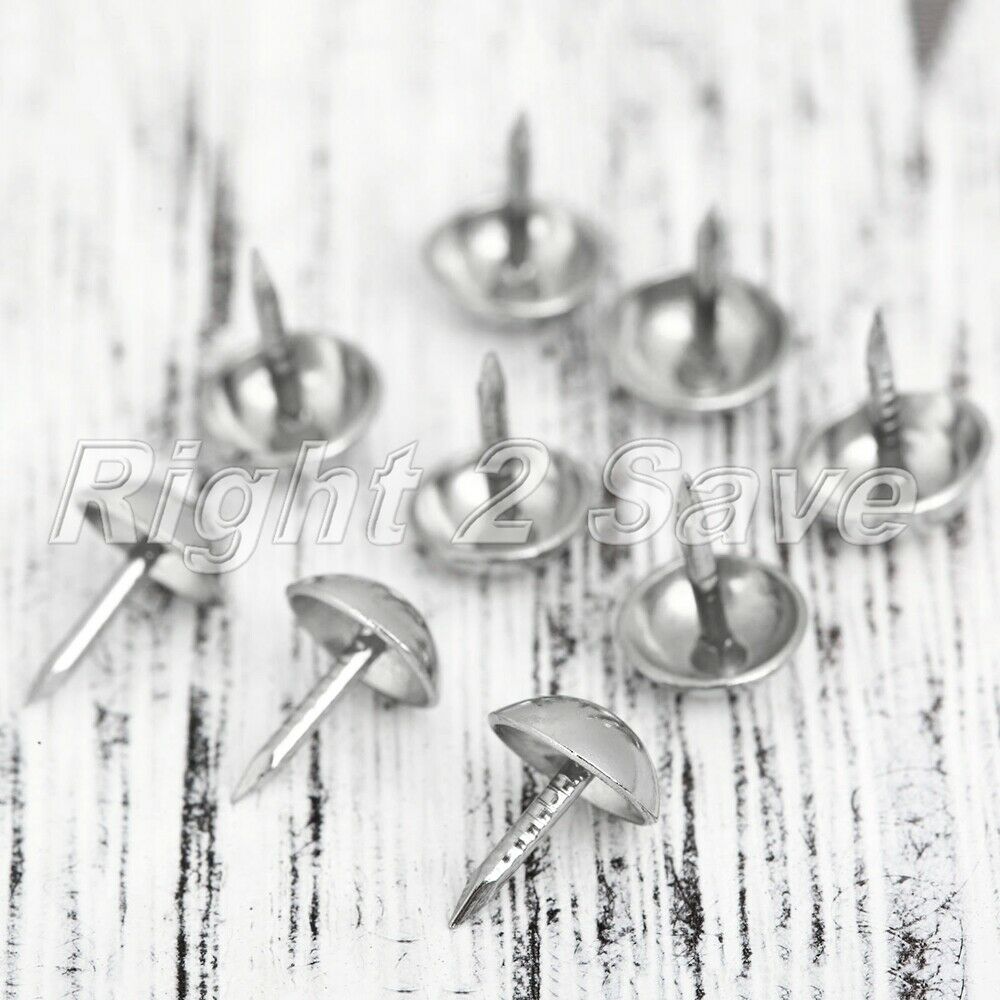 7mm Jewelry Box Sofa Upholstery Tack Nail Stud Furniture Craft Decorative 100pcs