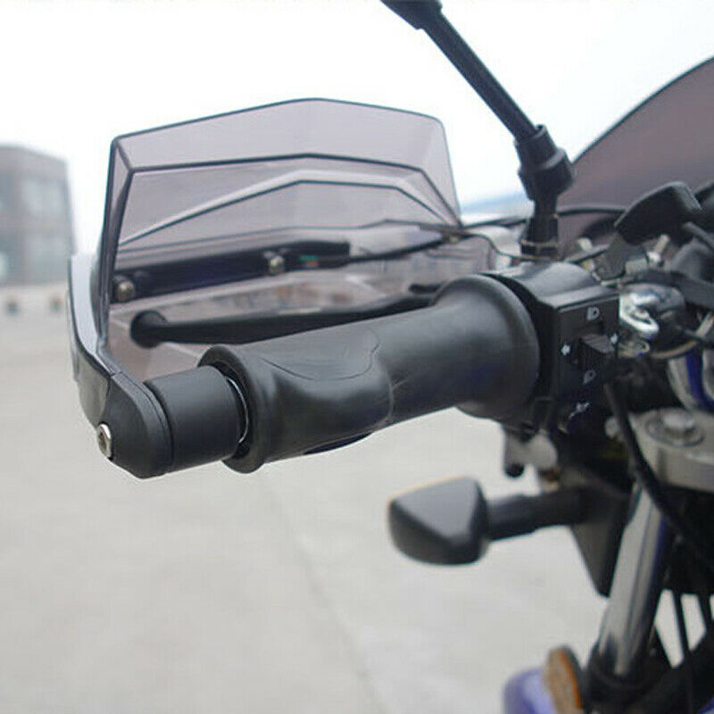 2PCS Motorcycle LED Windshield Hand Guard Signal Light Amber Handlebar 7/8''