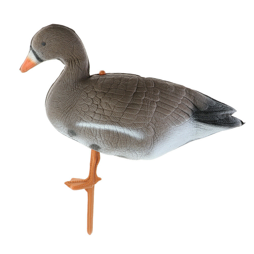 2Pcs Lifelike Simulation Goose Hunting Decoy Duck Target Decoys Garden