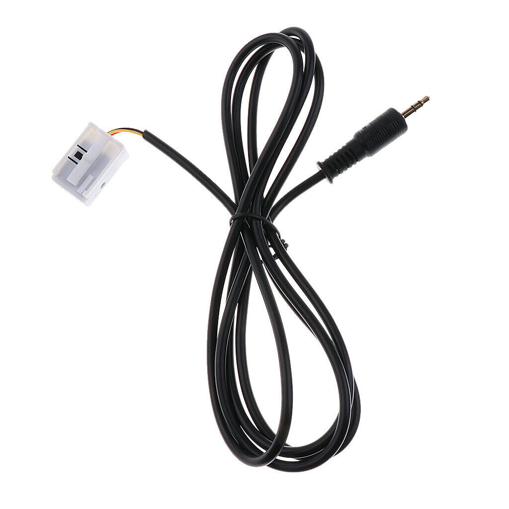 Car 3.5mm AUX Audio Input Adapter Cable Connector for Citroen C4 C5 C6