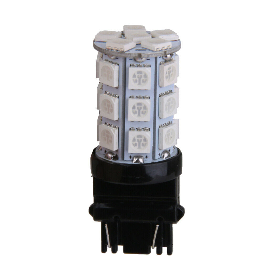 T25 27 SMD 5050 LED 3157 Car Tail Brake Stop Parking Light Bulb Blue 12V