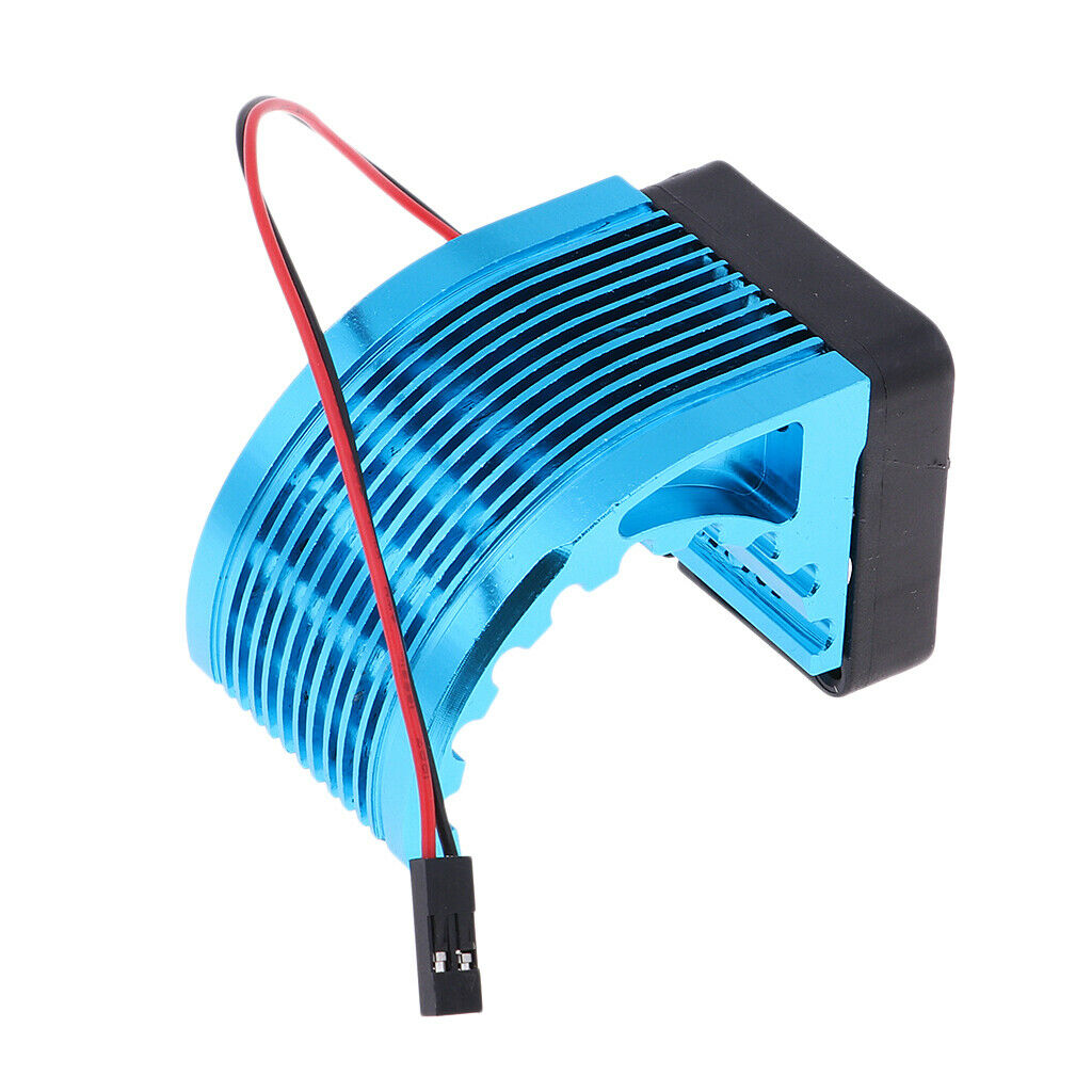 42mm 4268 Brushless Motor Heat Sink with 40mm Cooling Fan RC Car Accessory