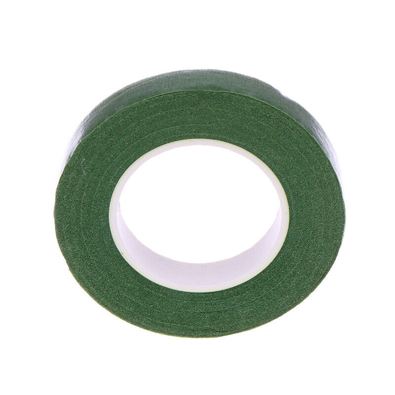 30M Self-adhesive Green Paper Tape Grafting Film Floral Stem Garland Wrea.l8