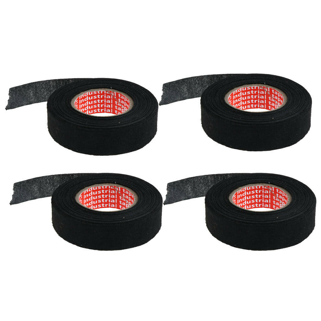 4pcs     Wiring     Loom     Harness     Adhesive     Polyester     Tape