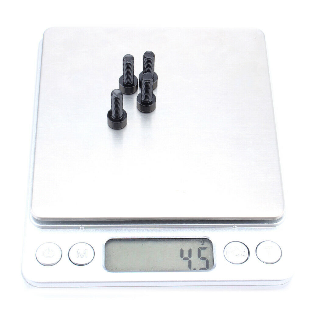 8 Pieces Lightweight Bike Water Bottle Cage Holder Bolts Screws Durable