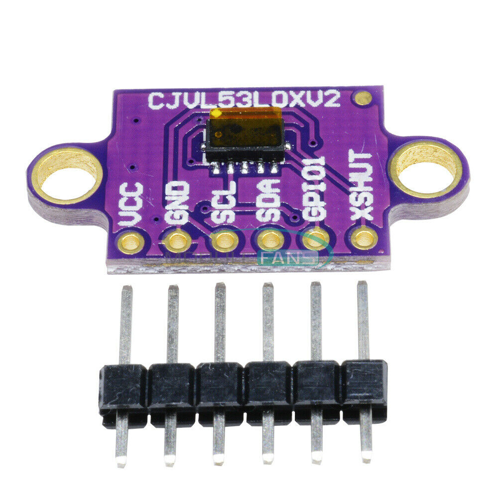 5PCS GY-VL53L0XV2 VL53L0X Time-of-Flight Distance Sensor Breakout Module