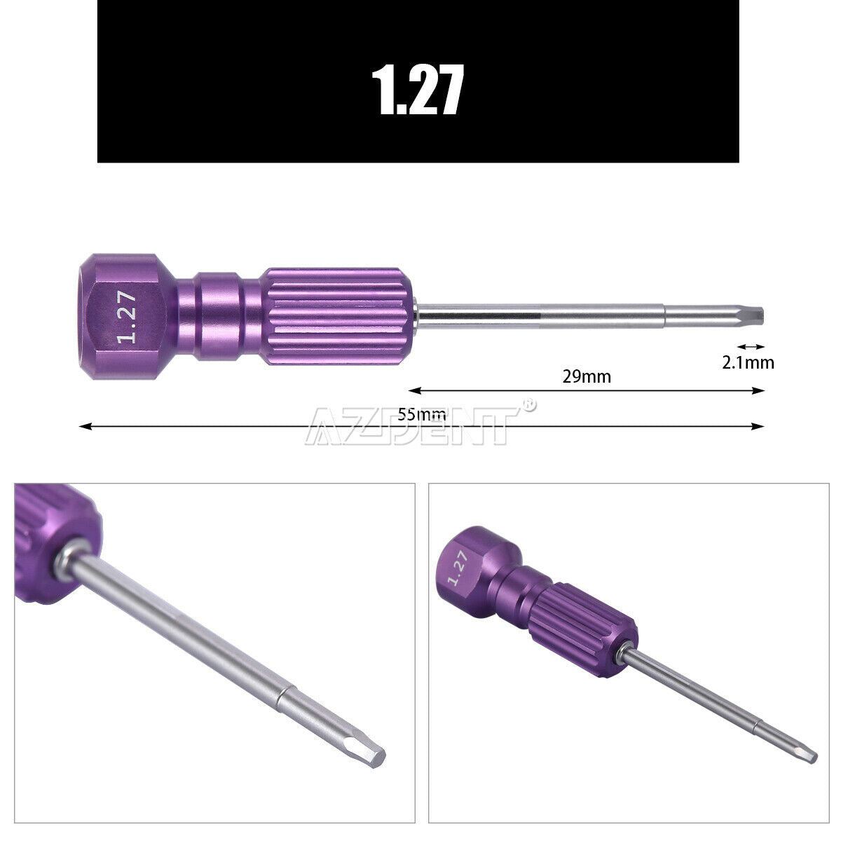 6Pcs/Kit Dental Laboratory Screw Driver Kit Tools Set
