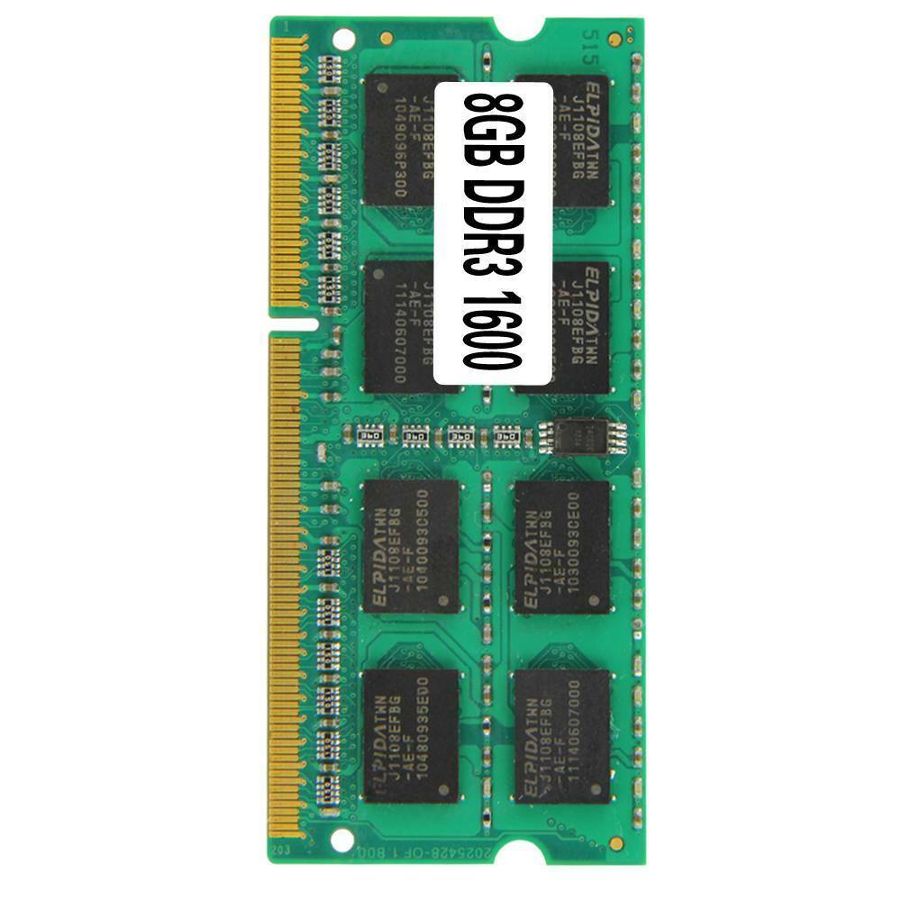 DDR3 8GB 1600MHz (PC3 12800) 204-pin 1.5V Laptop Memory Compatible INTEL AMD!!