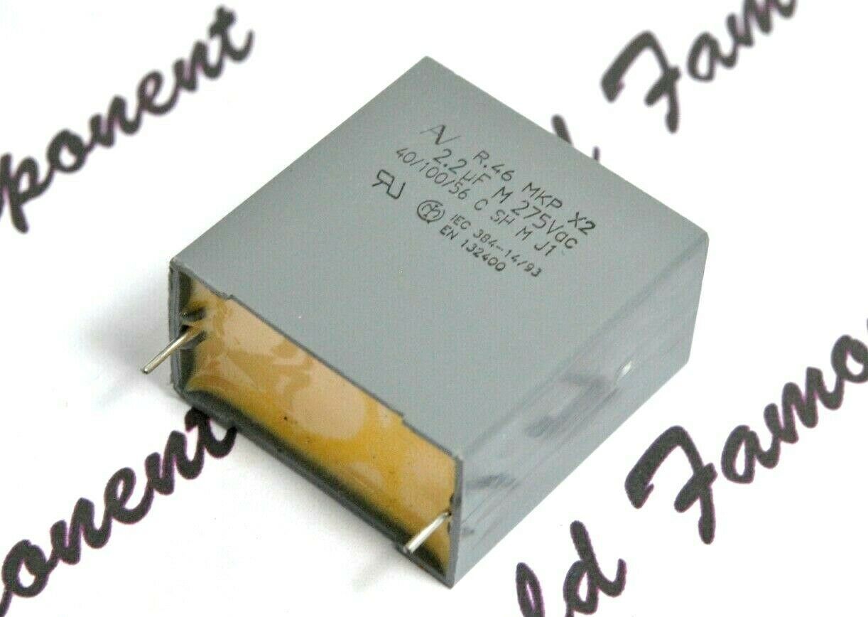 1pcs - ARCOTRONICS MKT-X2 2.2uF (2,2µF) 275Vac R46  pitch:27.5mm Capacitor