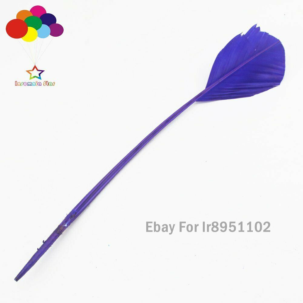 Sapphire 100 pcs 28-35cm turkey wing feathers 11-14inch Plume making Carnival