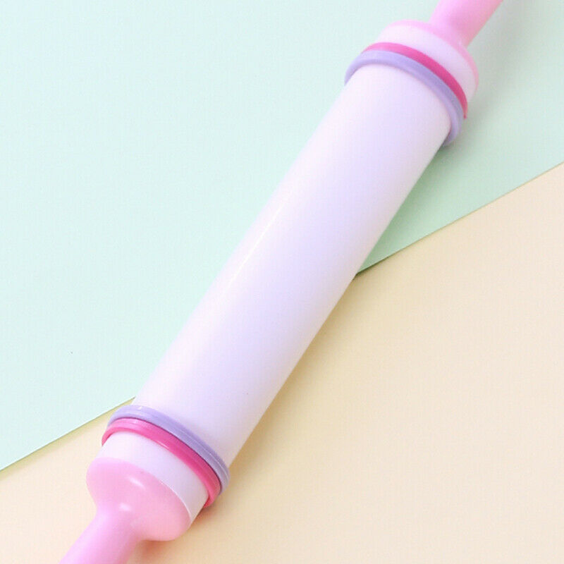 Cake Baking Mold Embossed Fondant Rolling Pin Adjustable Nonstick Rolling Pin HN