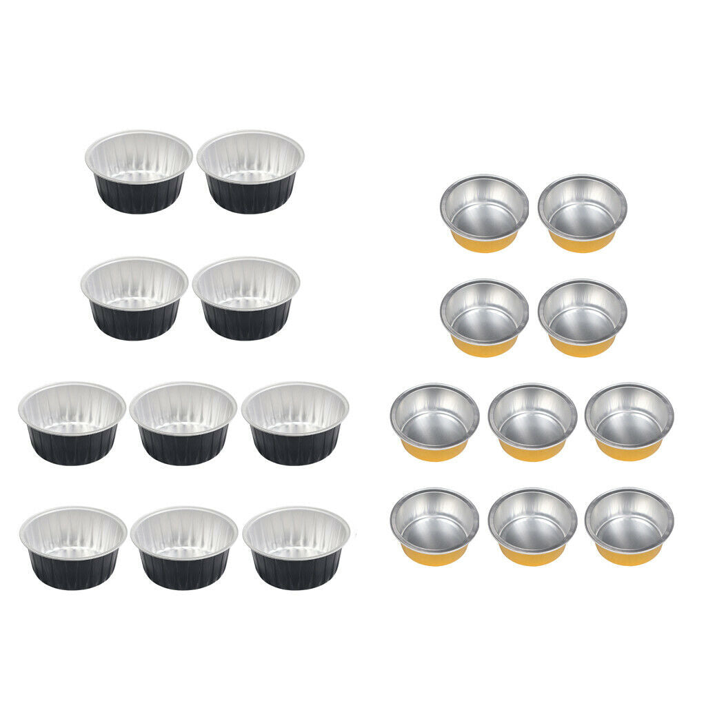 20Pcs Mini Round Shape Melting Wax Bowl Waxing Hair Removal Hard Bean Bowls