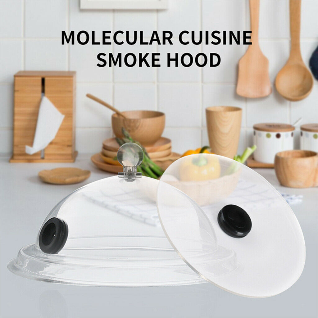 2Pack Portable Smoking Gun Cover Drink Cover Smoker Gun Plates Bowls Meat