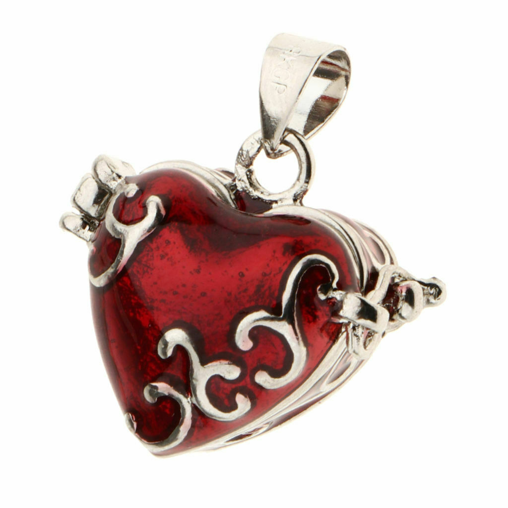 2x Heart Waterdrop Alloy Enamel Pet Urn Pendant Keepsake Memorial Jewelry