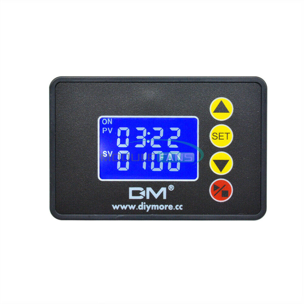Microcomputer Time Controller Module Display 1.37"inch LCD DC24V 480W 0000~9999S