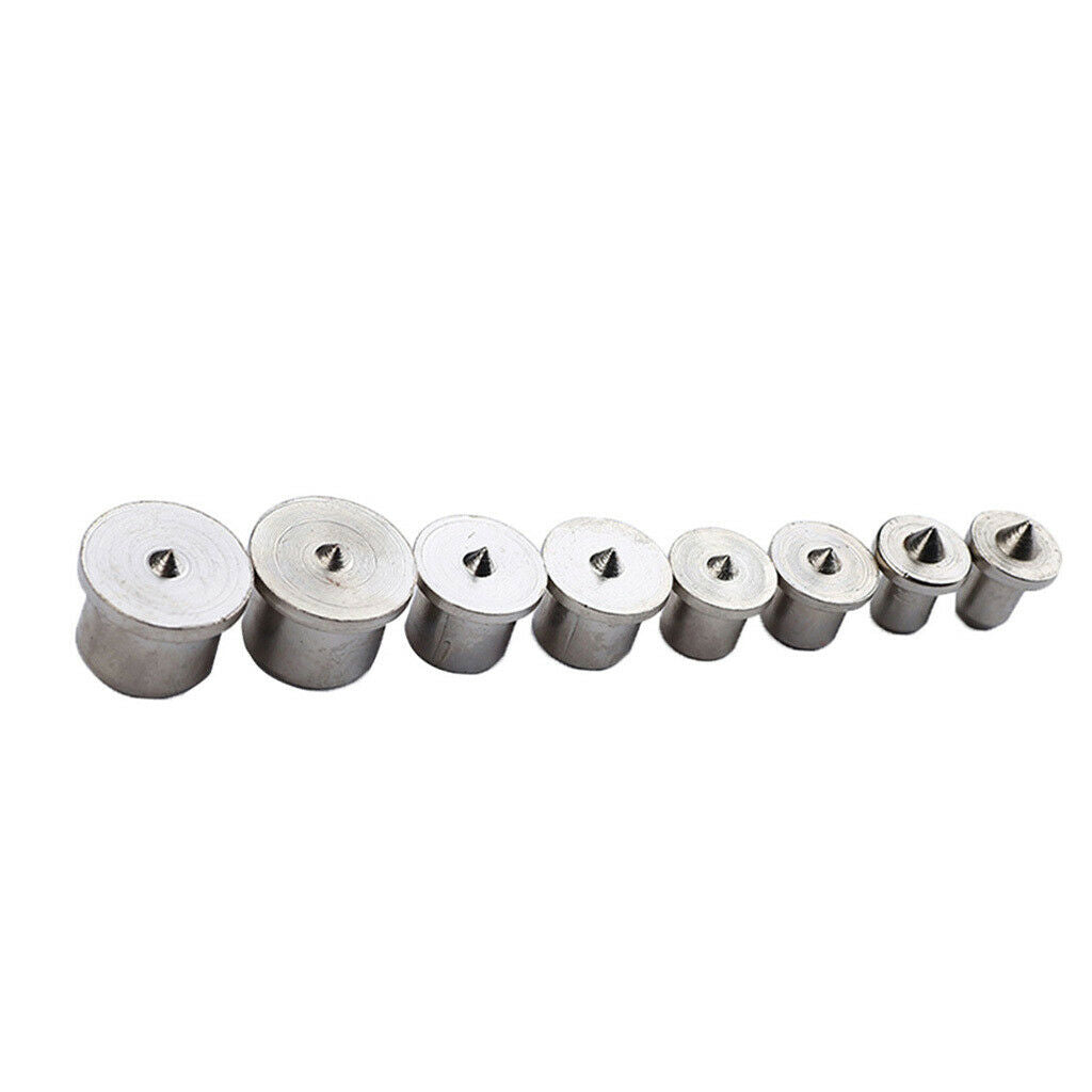 8x Woodworking Tools Dowel Centre Point Pin Set 6/8/10/12mm Drilling Tool