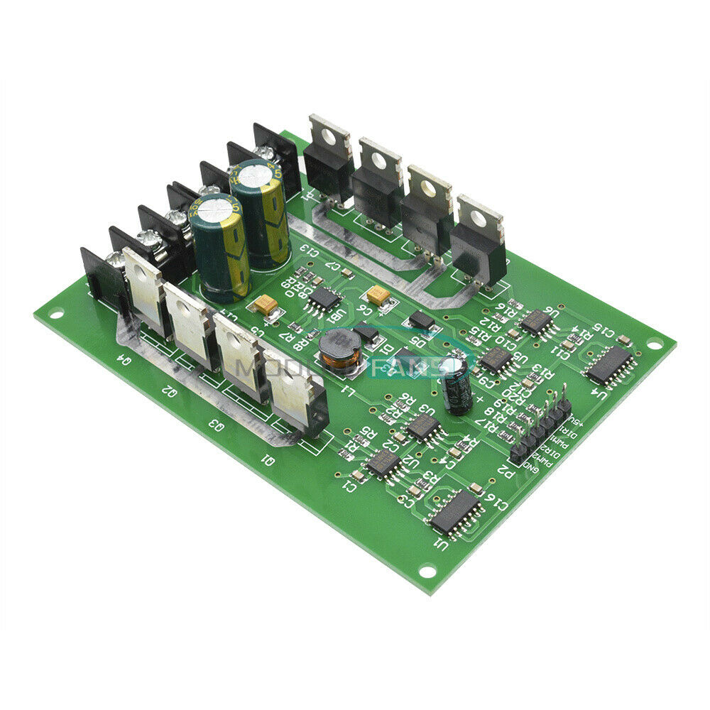 15A Dual Motor Driver Board Module H-bridge DC MOSFET IRF3205 Peak 30A 3V-36V